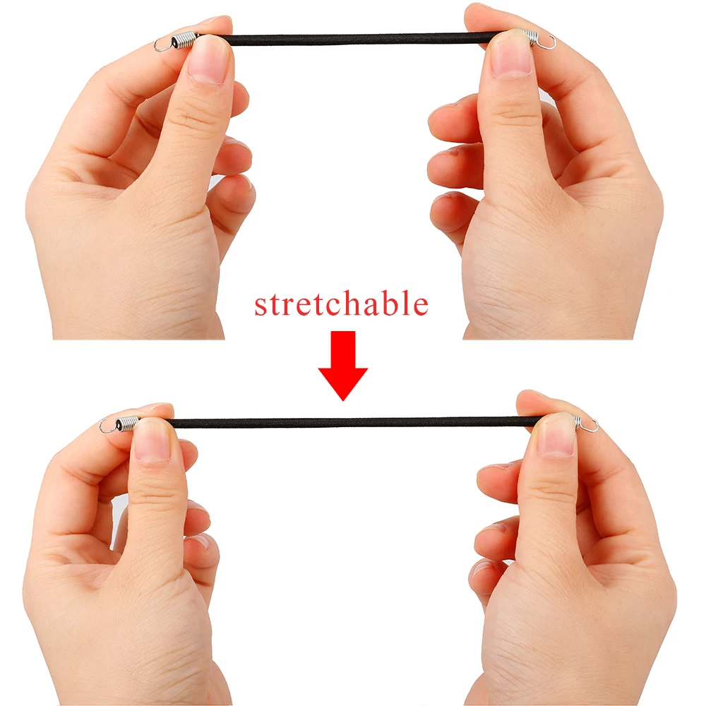 Эластичный багажник на крышу Веревки Шнуры для крепления багажа 1/10 RC Рок