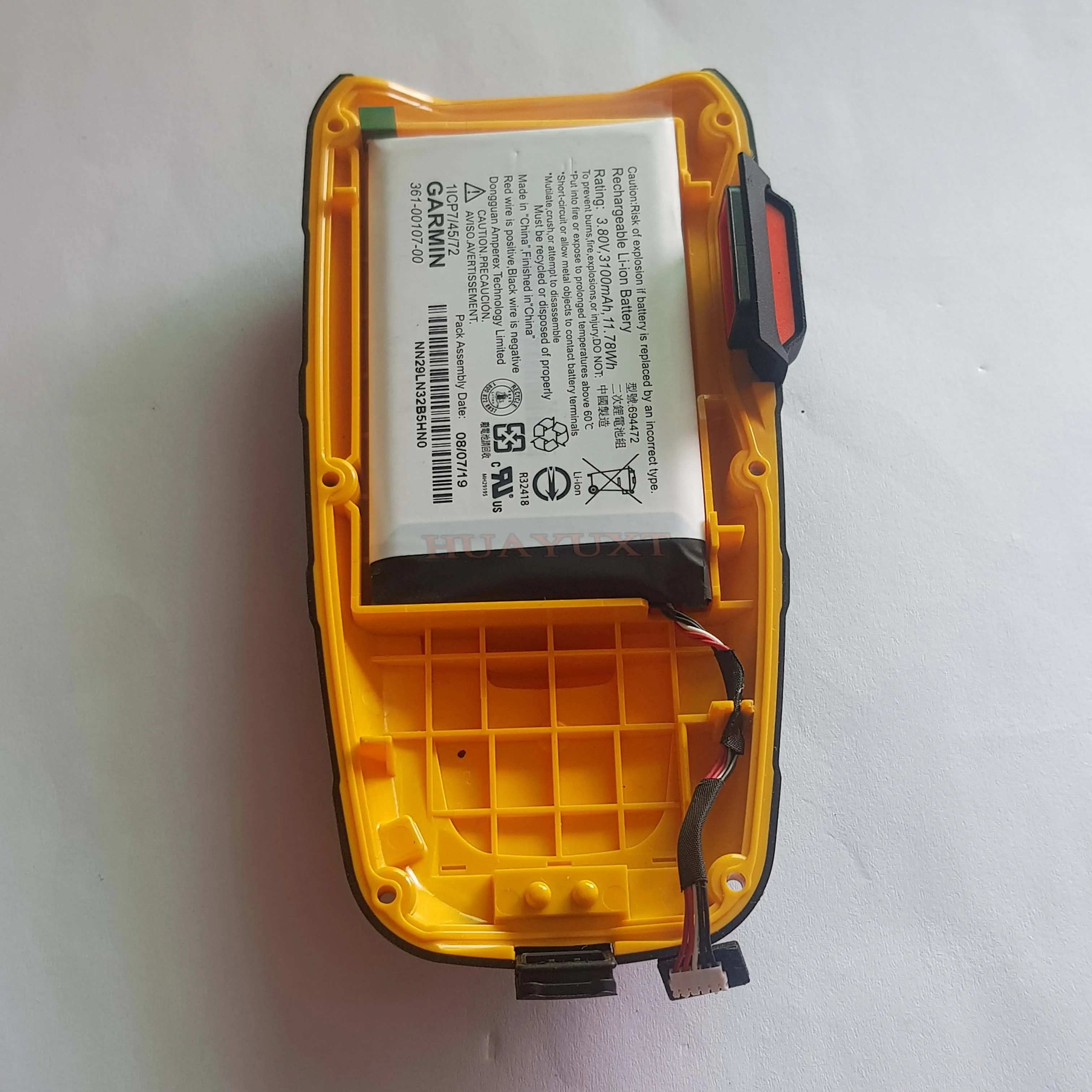 Originale Della Copertura Posteriore Con La Batteria Per Garmin Inreach Se + Di Riparazione Di Ricambio