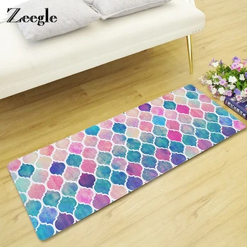 

Zeegle Doormat Floor Mat Anti-slip Water Absorption Carpet Kitchen Mat Door Mat Kitchen Carpet Toilet Tapete Rug Porch Doormat