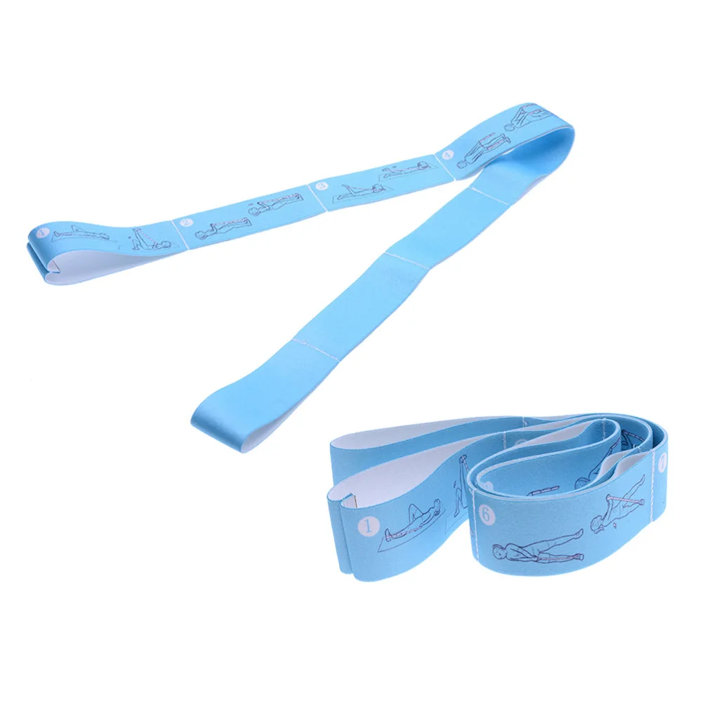 

1PCS Stretching Band Foldable Multi-functional Durable Yoga Belt Extend Strap for Fitness Dancing Training