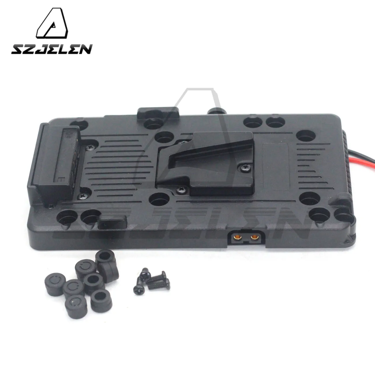 Andoer Adattatore Piastra Zaino Con Uscita D-Tap Per Batteria V-Lock Sony V-Mount Esterna Per Videocamera Dslr Videocamera Luce Video