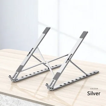 

Portable Laptop Stand Aluminium Foldable Notebook Support Laptop Base Macbook Pro Holder Adjustable Bracket Computer Accessories