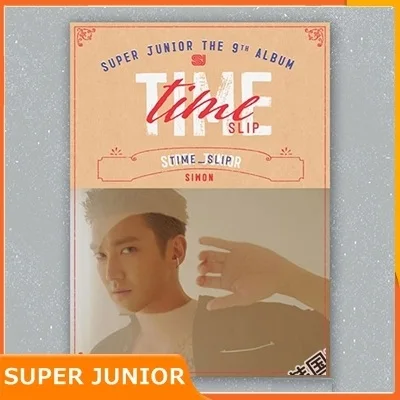 [MYKPOP]~ Официальный~ SJ SUPER JUNIOR 9 альбом: Time Slip, коллекция фанатов KPOP-SA19102805 - Цвет: s04