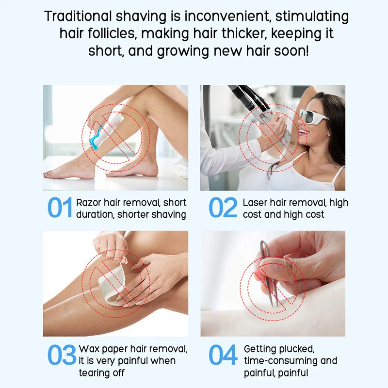 Koogis Body Hair Removal Cream Women Men Face Hair Remove Epilator Hand  Cream Depilatory Epilation Painless Depilation Natural - Hair Removal Cream  - AliExpress