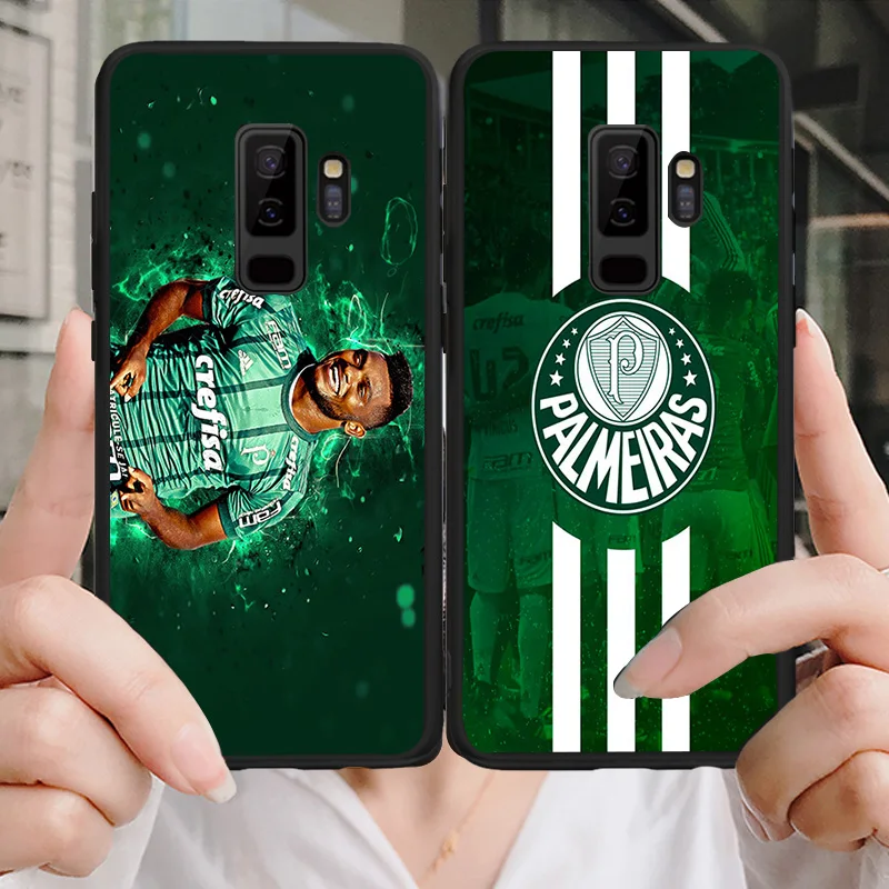 Чехол для телефона M.Borja Samsung Galaxy S10 S8 S9 Edge DIY черный мягкий TPU Palmeiras FC Case A9 C10 J7 Max Note9 S6