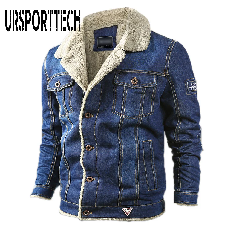 denim jacket with fur mens