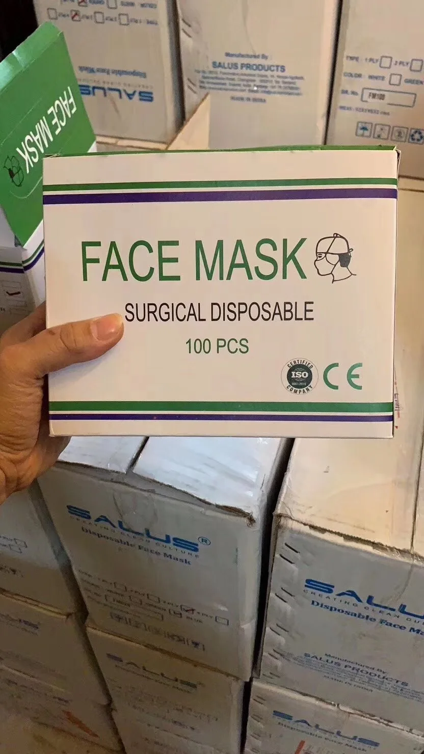 

100 one box / anti-virus and anti particle dust disposable protective masks