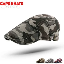 Камуфляжный берет, шляпа Bere barot, Охотничья камуфляжная шляпа, плоская кепка для мужчин, художественная французская шляпа, шапка в стиле милитари