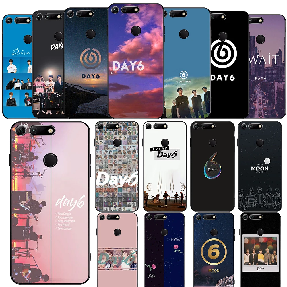 

DAY6 Men's band Soft TPU Case for Huawei Honor 20 9X Pro P Smart Plus Z Mate 30 Lite Pro View 20 Nova 5i Cover