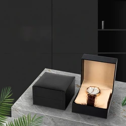 1PC Factory Direct Watch Storage Box Luxury Multi-Colored PU Leather Jewelry Valentines Day Gift  Packaging Box Display Utensils