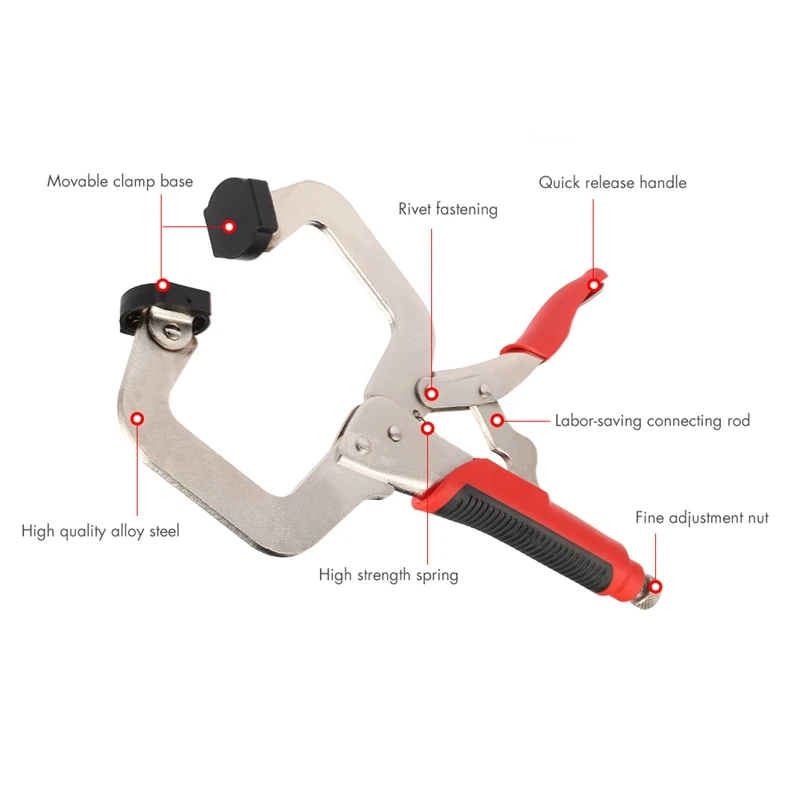 35Mm Concealed Hinge Drilling Jig Forstner Saw+11 Inch Locking Pliers Hole Opener Door Cabinets Woodwork Drill Guide Set 35Mm Concealed Hinge Drilling Jig Forstner Saw+11 Inch Locking Pliers Hole Opener Door Cabinets Woodwork Drill Guide Set