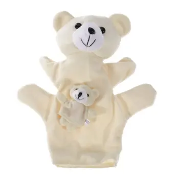

Beige Bear Hand Puppet Finger Puppets