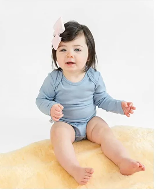 Baby Clothes 80% Merino Wool Rompers Unisex Girls Boys Bodysuit Baby Infant Body Clothes Pants Set Soft Kids Size 0-2years