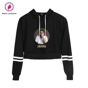 

LewisCapaldi hoodie Printing Fashion Hoodies Women Harajuku High waist Sweatshirt Summer Trend Casual Top