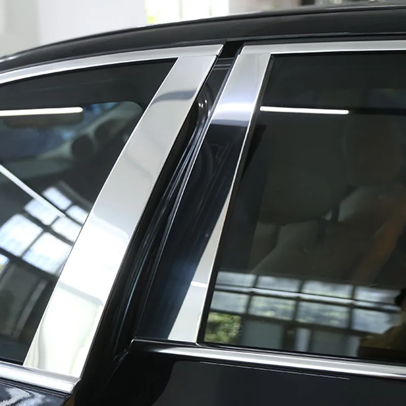 Стайлинг автомобиля дверное окно BC декоративные отделочные полосы для BMW 5 серии