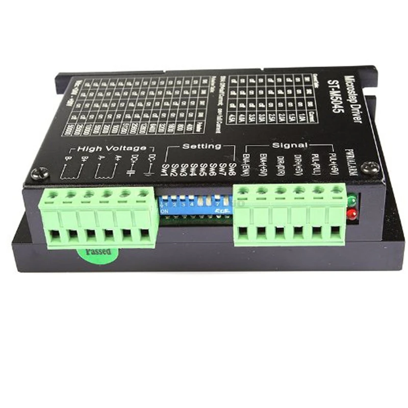 24-50VDC 256 Отдел ЧПУ микро-шаговый Name23 ST-M5045 Драйвер шагового двигателя Замена M542, 2M542 2 фазы 4.5A