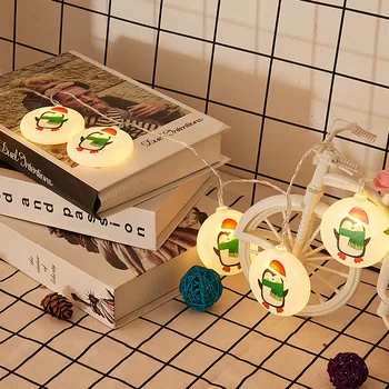 

Merry Christmas Decorations for Home Cute Penguin LED Christmas Lights Christmas Decorations for Tree Luces De Navidad