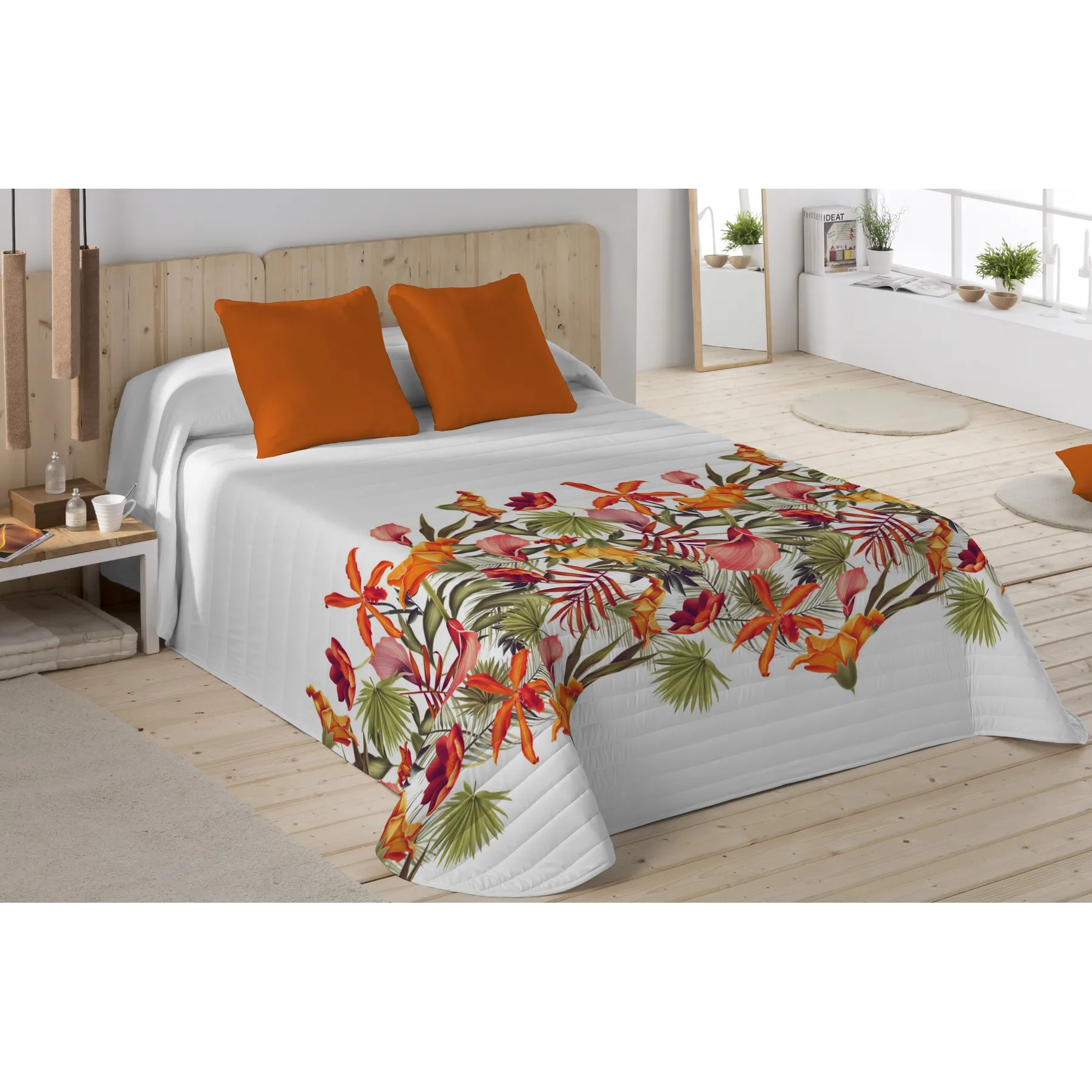 BOUTI Bedspread NARCISA PURPURA HOME