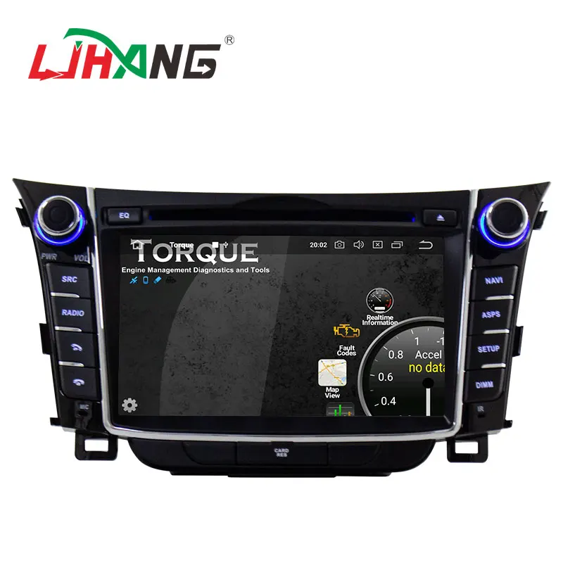 LJHANG dvd-плеер для автомобиля Android 9,0 для HYUNDAI i30 Elantra GT 2012- gps Navi wifi Мультимедиа Стерео 2Din Автомагнитола ips 8 ядерный