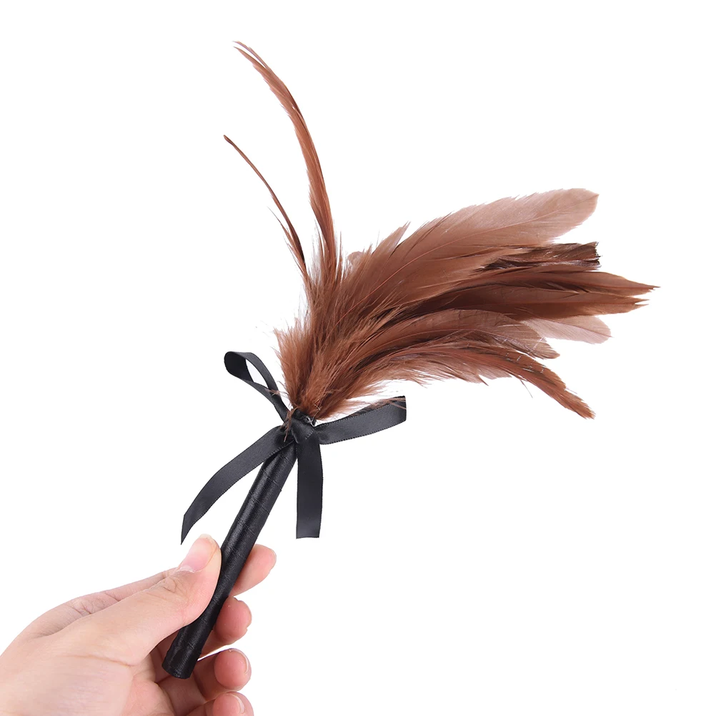 Feather Flirt Clit Tickler Whip Bird Sex Toy Products Bondage Slave Erotic BDSM SM For Couple Women Adult Game | Красота и здоровье