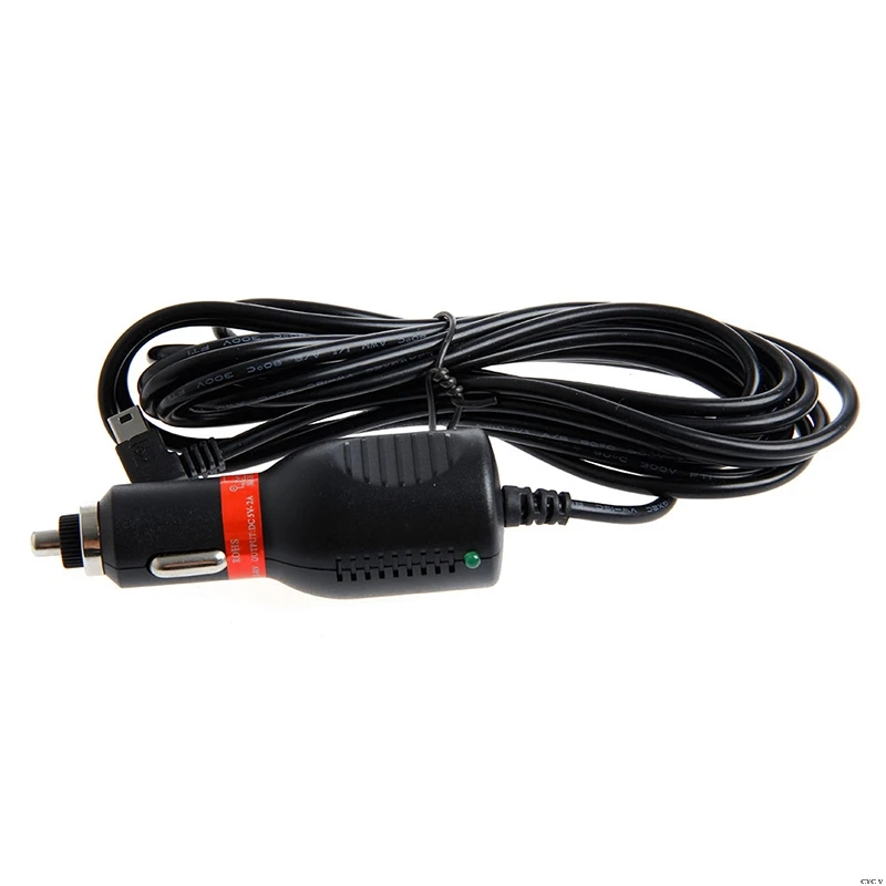 Charger Adapter Car Vehicle DC Power Cord Mini USB For GARMIN GPS Nuvi 1.5A