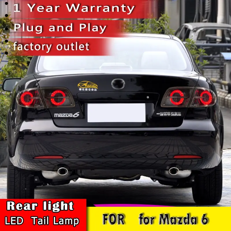 Новый автомобильный Стайлинг для Mazda 6 светодиодный задсветильник s 2005-2013 Mazda6