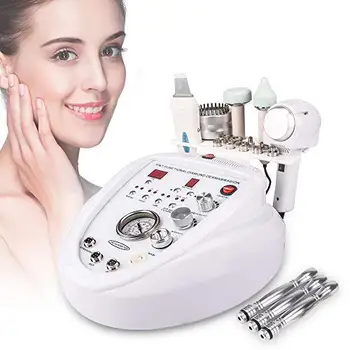 

NEW Portable Diamond Microdermabrasion 5 in 1 ultrasonic facial care cleaning Machine skin scrubber Remove blackheads Machine