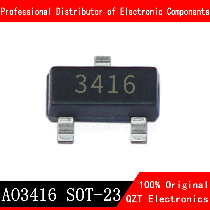 20шт AO3416 SOT-23 3416 SOT23 AGRV