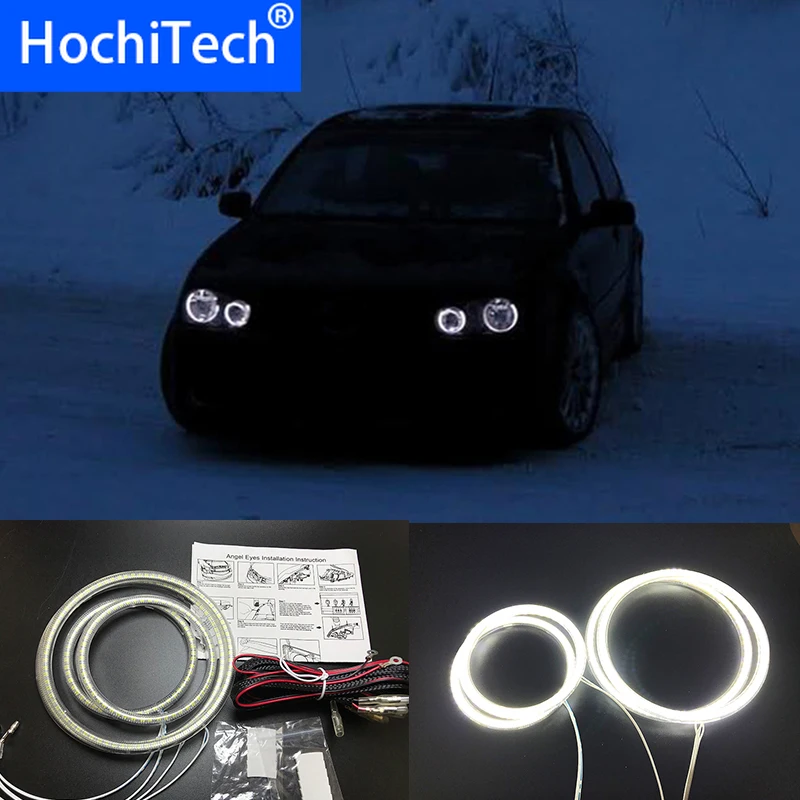 HochiTech супер ярсветильник светодиодсветодиодный глаза ангела для Volkswagen VW golf 4 1998