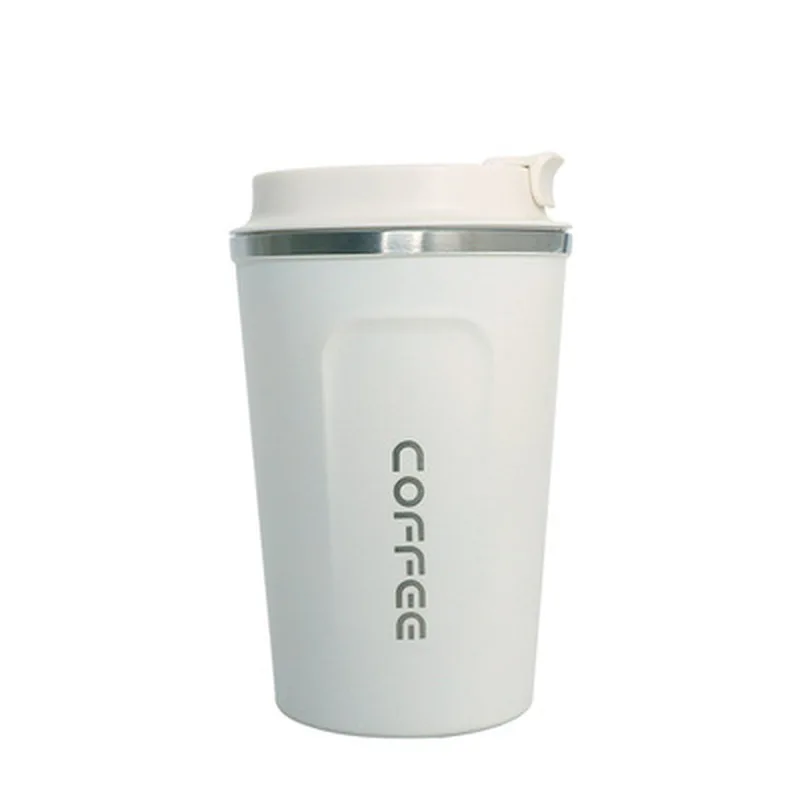 

Coffee Mugs Stainless Steel Thickened Tea Cups Big Travel Camping Mugs Vacuum Insulated Tumbler with Lid 510/380ML Thermos Flask