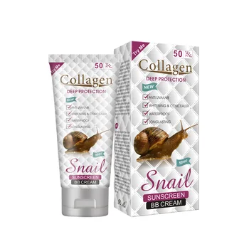

Collagen Snail BB Creams Oil Control Concealer Isolation Sunscreen BB Moisturizing Skin Care Face BB & CC Creams
