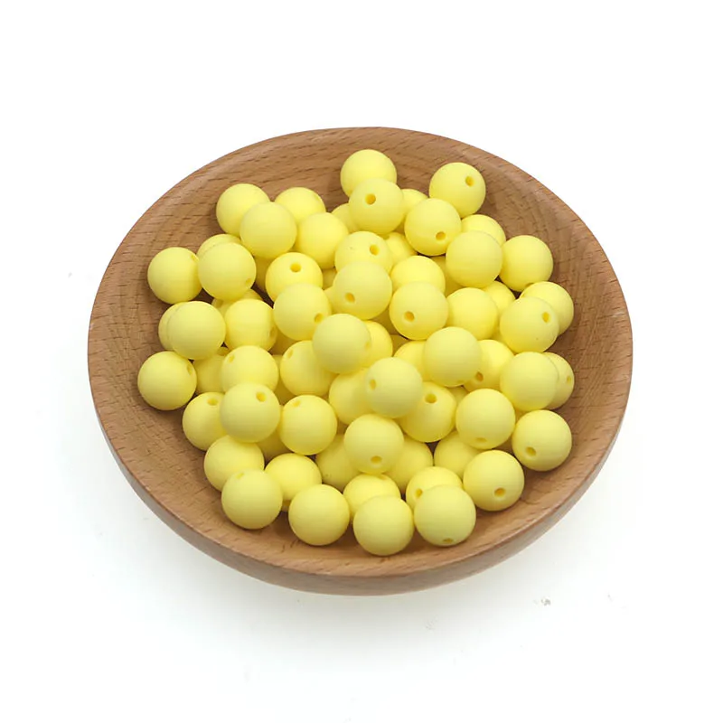100pcs cream yellow