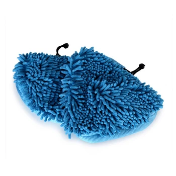 

Hot 1PCS Durable Light Blue Round Triangle Steam Mop Cloth Cover Replacement Pad