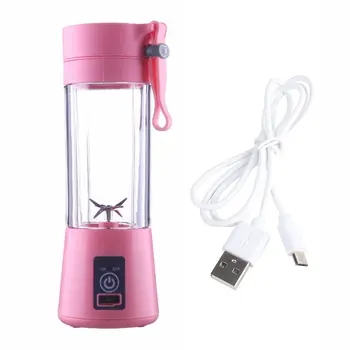 

Portable Size USB Electric Fruit Juicer Handheld Smoothie Maker Blender Stirring Rechargeable Mini Portable Juice Cup Water