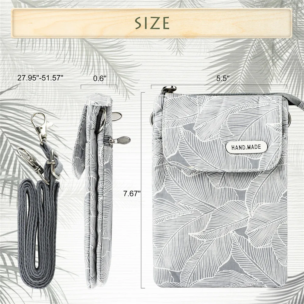 Lorna Girls Women's Mobile Cell Phone Holder Pocket Wallet Hand Purse  Clutch Crossbody Sling Bag (Black) : Amazon.in: Fashion
