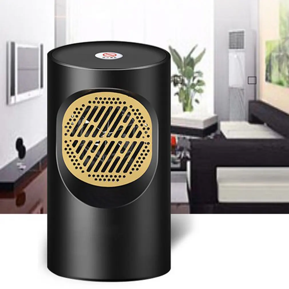 Креативный электрический обогреватель горячий и холодный ветер Обогреватель мини прекрасный обогреватель в мультяшном стиле Настольный бытовой обогреватель