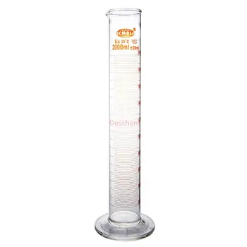 

2000ml,Glass Measuring Cylinder With Spout,2L,Length 500mm,Laboratory Glassware