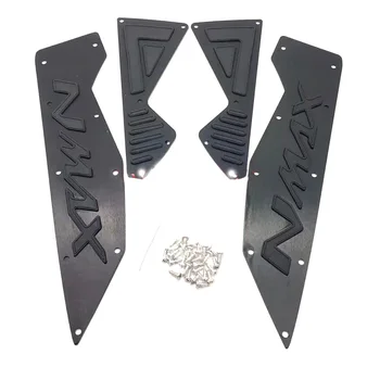 

Motorcycle Footrest Pegs Autobike Front Mats Pedal Plate Accessories Rear Modified Parts Aluminum Alloy CNC For Yamah Nmax 155