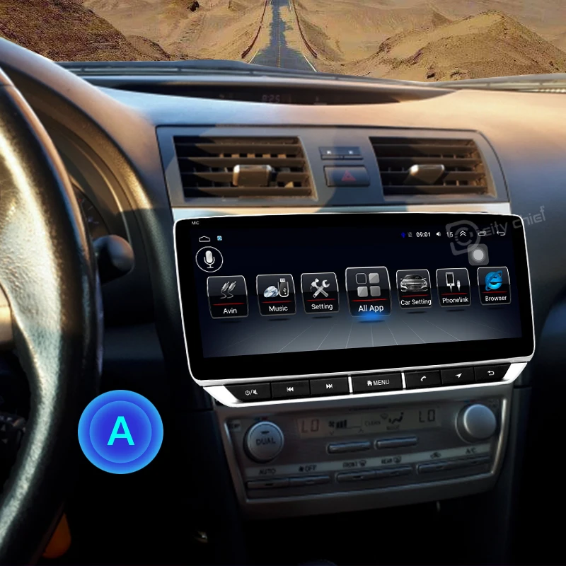 Автомобильный радиоприемник 10 25 дюймов Android 2din carplay аудио стерео мультимедийный