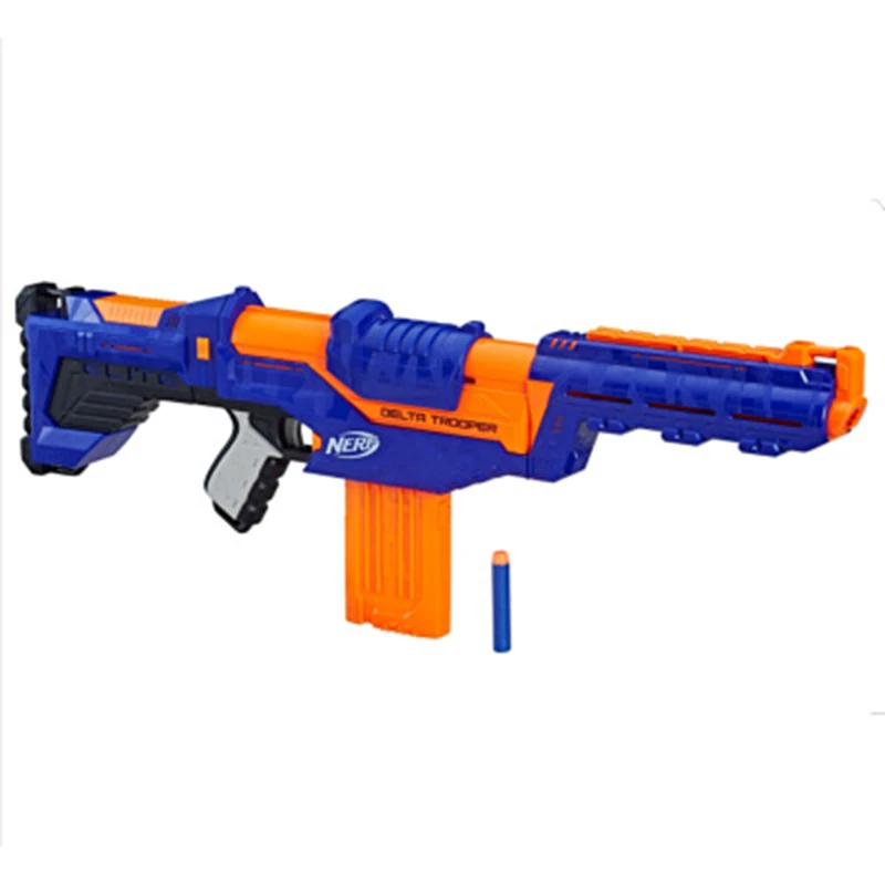 Hasbro NERF открытый Забавный спортивный супер E скоростной шутер супер пожарная пусковая установка Электрический мягкий пистолет детский игрушечный пистолет подарок - Цвет: 6