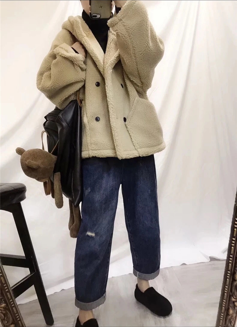 Max LuLu Роскошные корейские женские панковские уличные женские меховые зимние куртки с капюшоном повседневные теплые пальто ветровка от снега размера плюс
