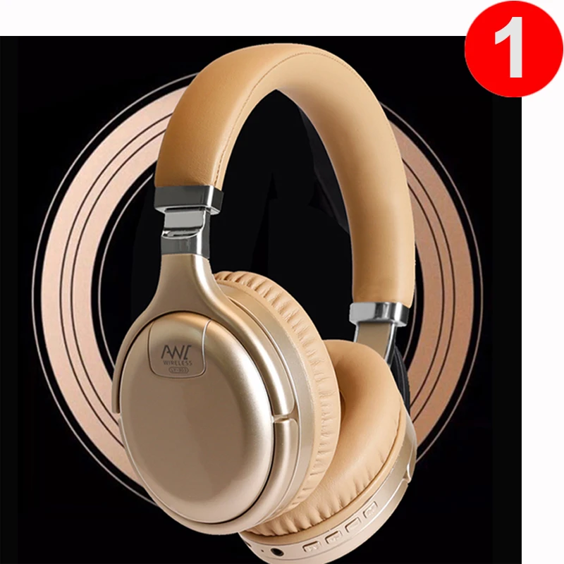 ANC Bluetooth Headphones Wireless Active Noise Cancelling Headphone Wired Headset Deep Bass Hifi Sound With MIC for PC Phone|Bluetooth Earphones &…