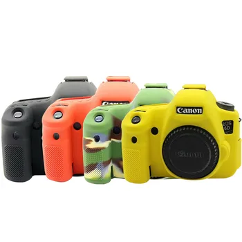 

CAENBOO For Canon EOS 6D Camera Bag Soft Silicone Rubber Protective Body Cover Case Skin For Canon EOS 6D Black Colorful Bag