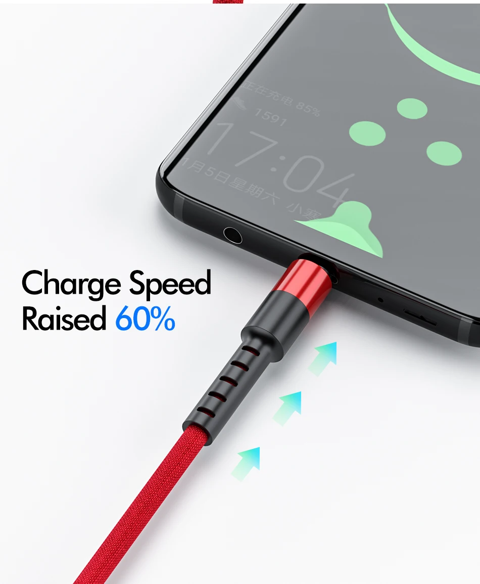 Быстрая зарядка Micro USB кабель для Xiaomi Redmi Note 5 Pro LG Android мобильный телефон USB синхронизация данных зарядное устройство usb зарядный шнур