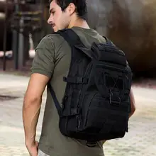 Прочная дорожная сумка, одноцветная, износостойкая, походные рюкзаки, большой ранец для хранения на открытом воздухе, 40л, походный рюкзак для альпинизма