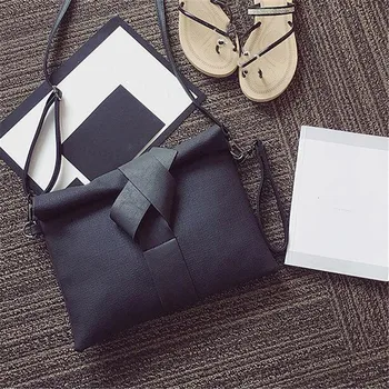 

Ladies' Handbags Bows Leather Crossbody Envelopes Bags Evening Party Contrast Color Clutches Creative Designer Handbags