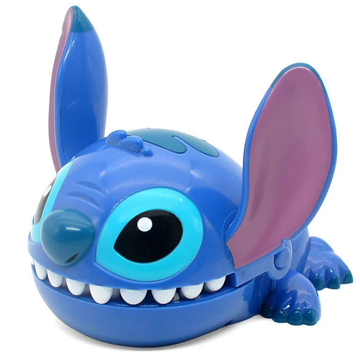 

Cute Lilo Stitch Bite Cartoon Anime PVC Figure Toy Model Children Birthday Gift Home Decoration Collection