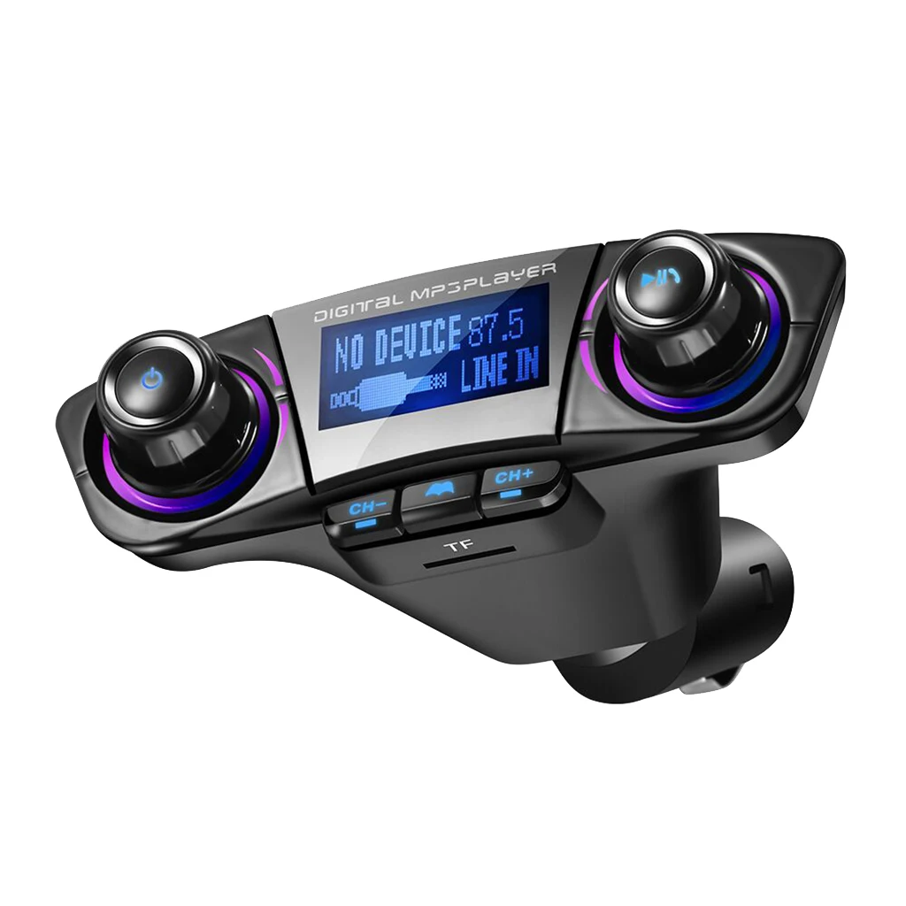 Беспроводной Bluetooth Handsfree Вызов автомобильный комплект fm-передатчик Автомобильный MP3