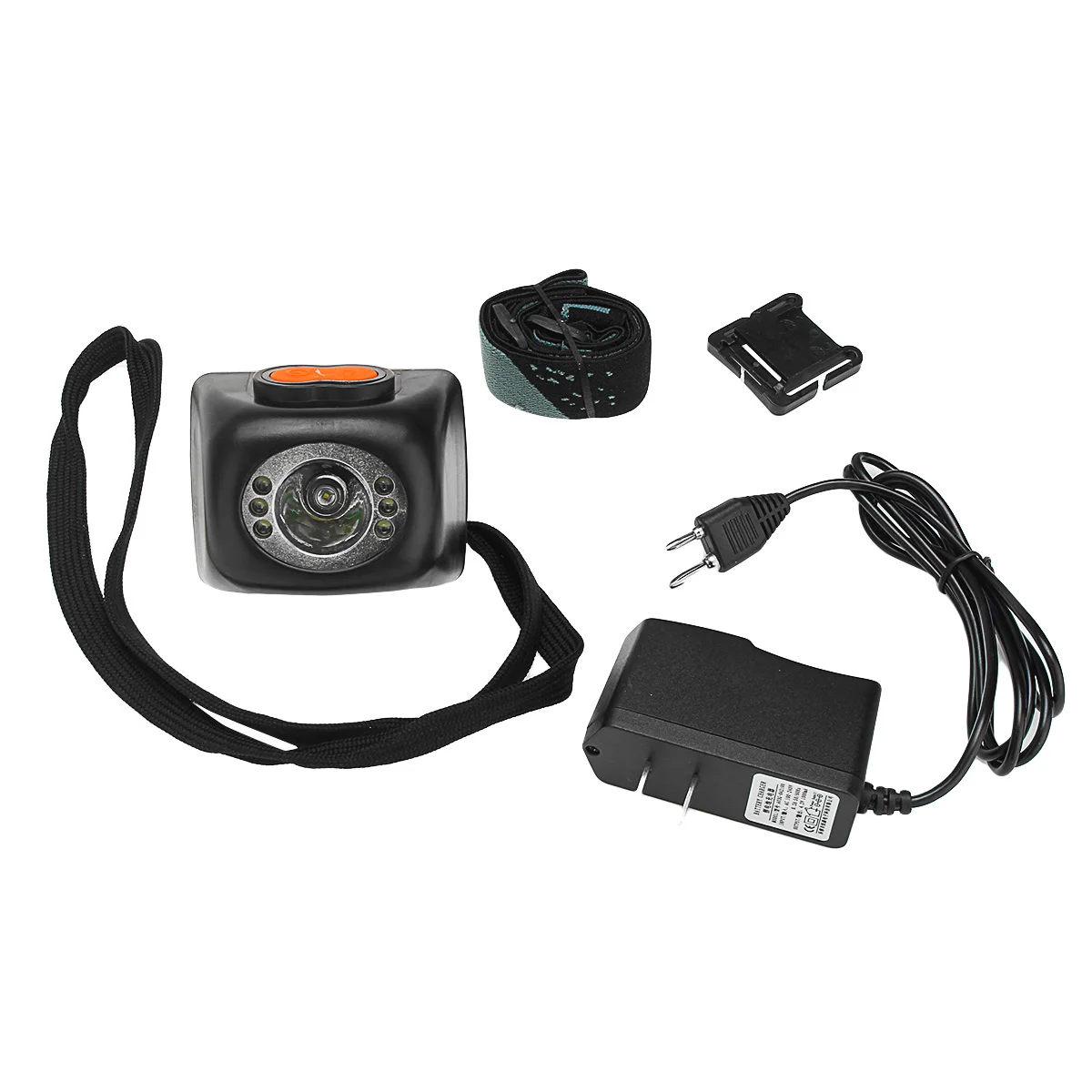 

LED Display 3W 4500LM LED Headlight Lamp Cordless Flashlight Safety Li-ion Battery Rechargeable Miner Cap Light