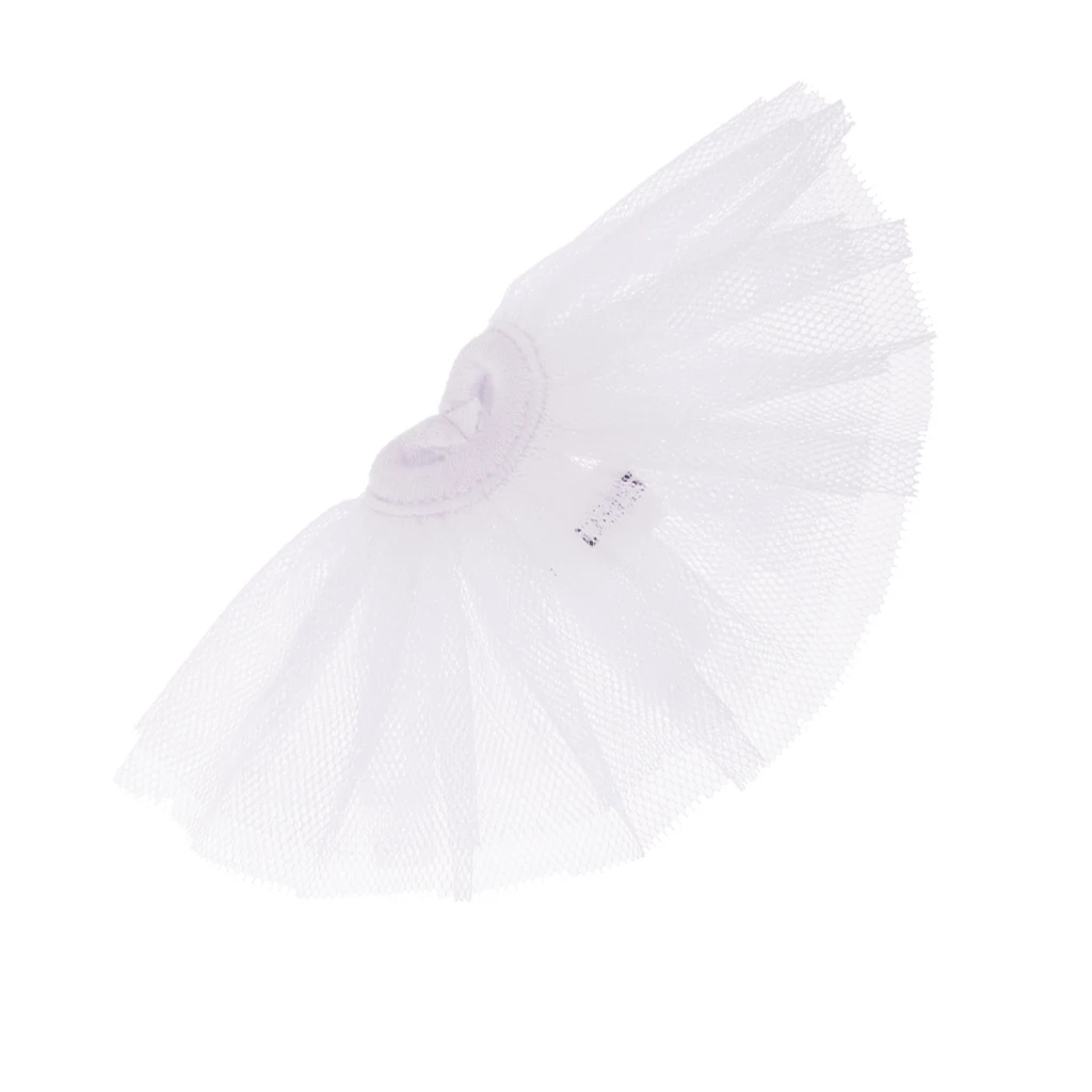 Handmade Beautiful and Cute Tutus Mesh Skirt for 1/6 BJD Dolls Dress Up Dress Accessory for Kids